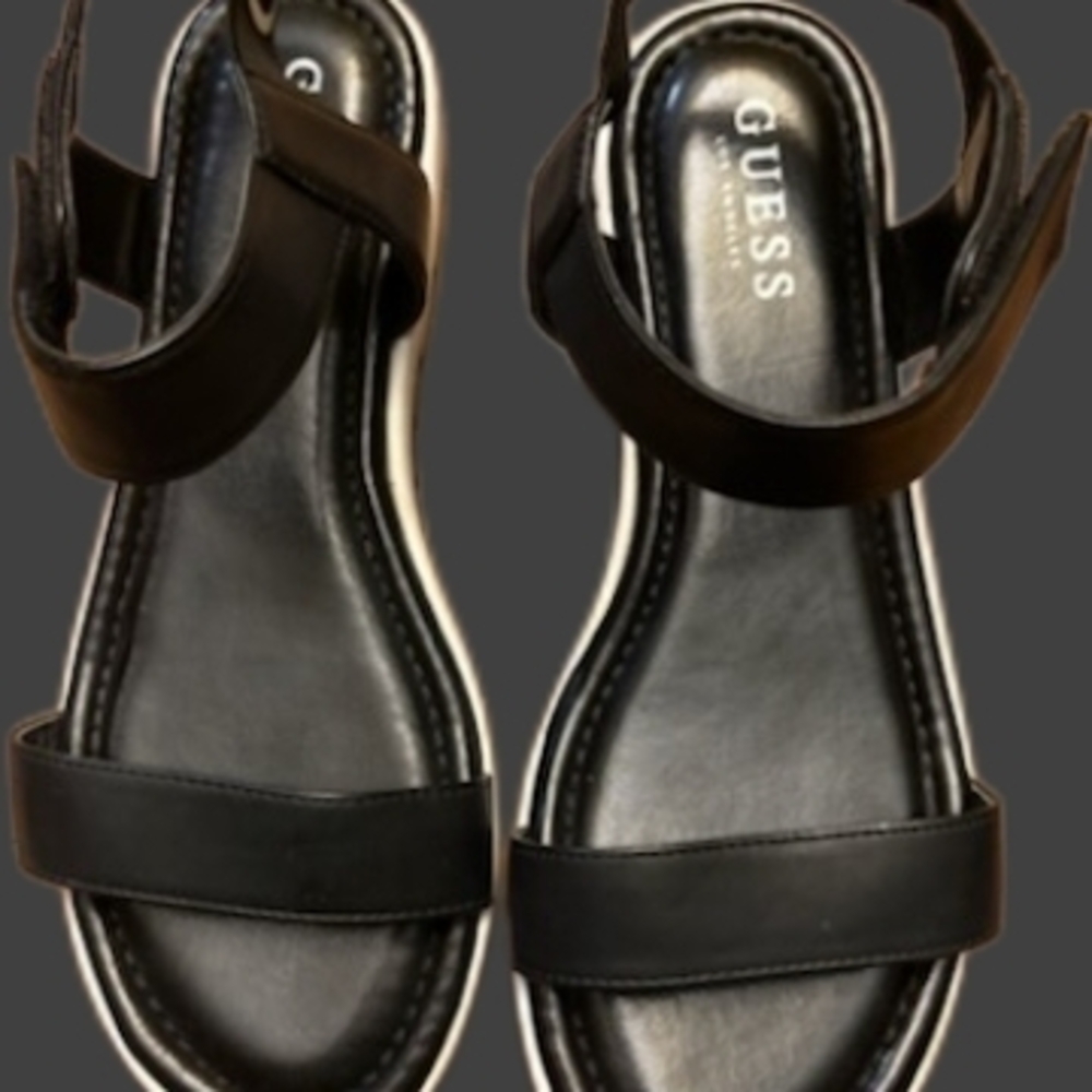 GUESS Black Women's Sandals